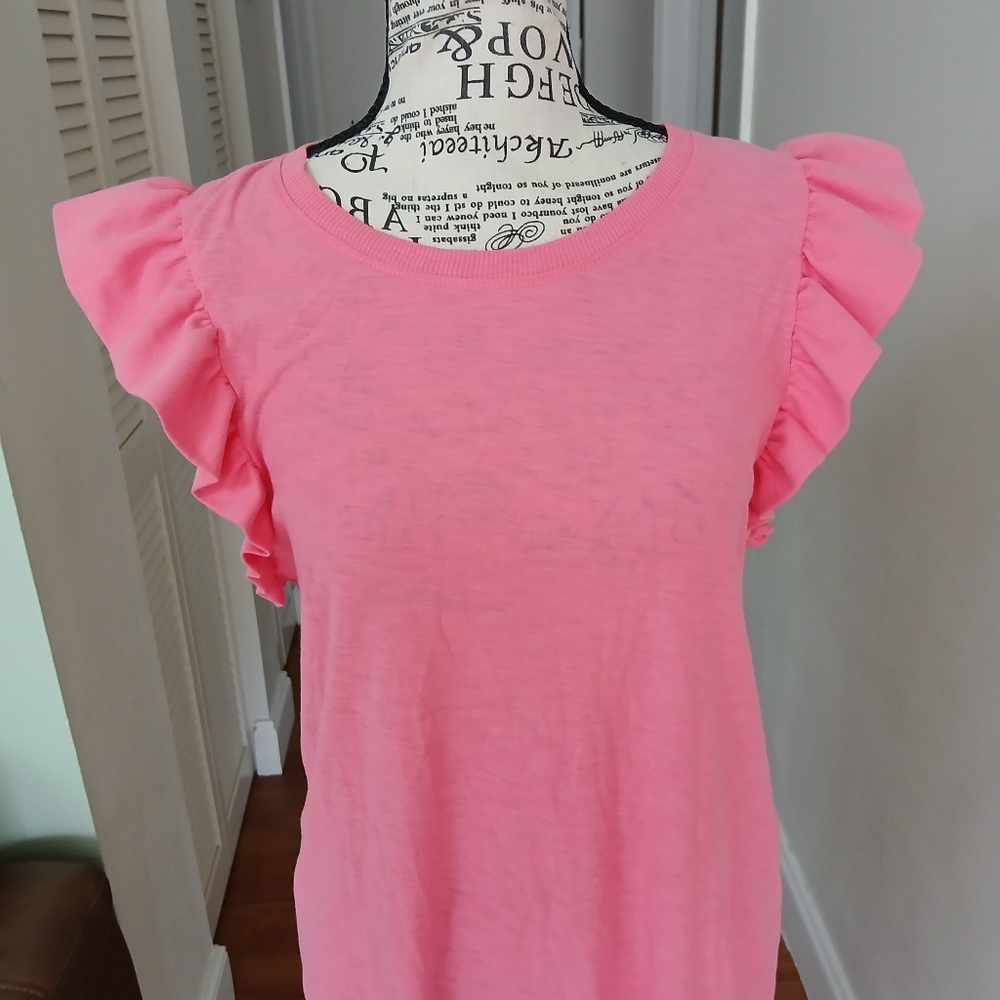 Nation Ltd Elliot Ruffle‎ Dress In Pink - Picture 5 of 12